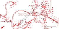 A., REM HOOFD CILINDER voor Honda PANTHEON 125 FES 2001