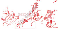 ACHTERLICHT/ACHTER STROOMLIJNKAP voor Honda PANTHEON 125 FES 2000