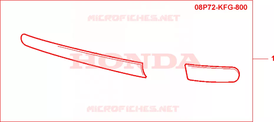 SIDE PROTECTOR Honda SCOOTER 150 PANTHEON 1998  FES150W