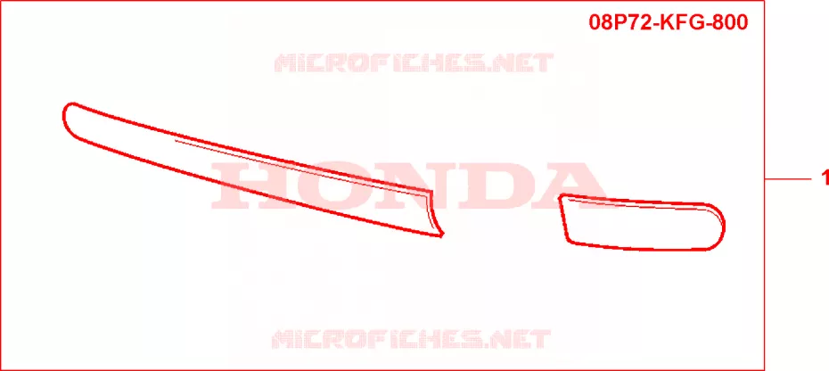 SIDE PROTECTOR Honda SCOOTER 250 FORSIGHT 2002  FES2502