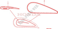 MERK(2) voor Honda SHADOW 125 2000
