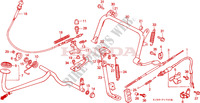 STANDAARD/REMPEDAAL (CH125E/G) voor Honda CH 125 SPACY 1986