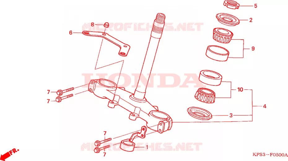 STURING STANG Honda MOTO 230 CRF 2011  CRF230F9