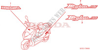 MERK/STREEP  voor Honda DYLAN 150 2005