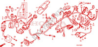 BEDRADINGSBUNDEL (FES1257/A7)(FES1507/A7) voor Honda S WING 150 FES SPECIAL 2007