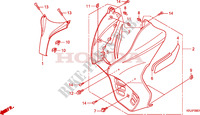 VOOR AFDEKKING (FES1257/A7)(FES1507/A7) voor Honda S WING 150 FES 2007
