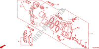 VOOR REMKLAUW voor Honda CRF 250 X 2011