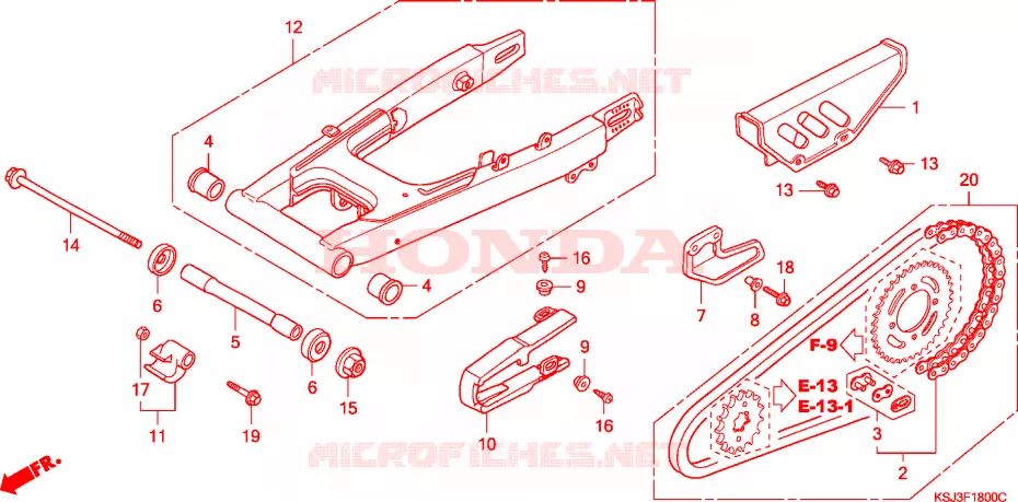 ZWAAI-ARM Honda MOTO 100 CRF 2006  CRF100F6