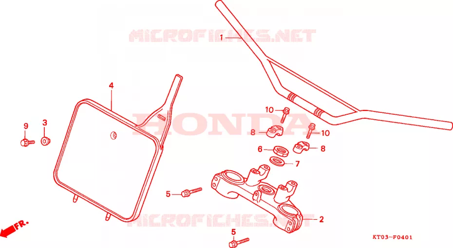 HENDEL PIJP/BOVENSTE BRUG (2) Honda MOTO 200 XR 1996  XR200RT