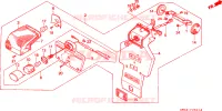 ACHTERLICHT voor Honda NX 250 1988