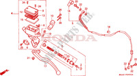 KOPPELING HOOFDCILINDER (VT1100CS/CT) voor Honda VT 1100 SHADOW 1995