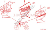 MERK(1) voor Honda CR 500 R 2000