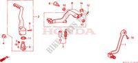 WISSEL PEDAAL/REMPEDAAL/KICKSTARTER ARM voor Honda CR 500 R 2001