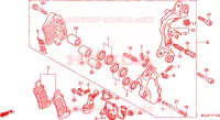 L. VOORREM FITHAAK  voor Honda PAN EUROPEAN ST 1100 ABS 1999