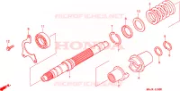 PRIMAIRE AS voor Honda PAN EUROPEAN ST 1100 ABS 1999