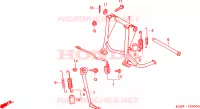 STANDAARD voor Honda PAN EUROPEAN ST 1100 ABS 1999