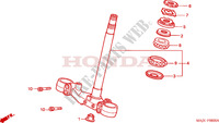 STURING STANG voor Honda PAN EUROPEAN ST 1100 ABS 2000