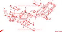 FRAME CHASSIS voor Honda VFR 800 INTERCEPTOR 1999