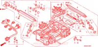 GAS HUIS(MONT.) voor Honda VFR 800 INTERCEPTOR 1999