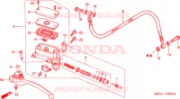 KOPPELING HOOFDCILINDER voor Honda VFR 800 INTERCEPTOR 1999
