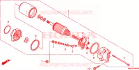STARTEN MOTOR voor Honda VFR 800 INTERCEPTOR 1999