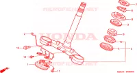 STURING STANG voor Honda VFR 800 INTERCEPTOR 1999
