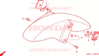 VOOR STROOMLIJNKAP voor Honda VFR 800 INTERCEPTOR 1999