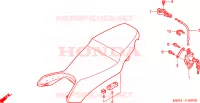 ZITTING voor Honda VFR 800 INTERCEPTOR 1999