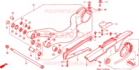 ZWAAI ARM voor Honda VFR 800 INTERCEPTOR 1999