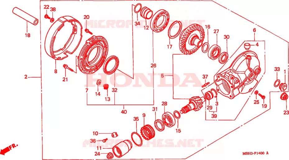 LAATSTE VERSNELLING Honda MOTO 1100 SHADOW 2000  VT1100C3X