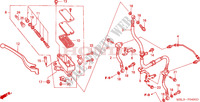 VOORREM HOOFDCILINDER(NT650VW/X/Y/1) voor Honda DEAUVILLE 650 34HP 2000
