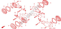 KNIPPERLICHT voor Honda CBR 600 F RED 2006