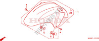 VOOR STROOMLIJNKAP voor Honda CBR 600 F RED 2006