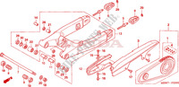 ZWAAI ARM voor Honda CBR 600 F RED 2006