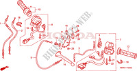 HENDEL HEFBOOM/SCHAKELAAR/KABEL(1) voor Honda CBR 600 34HP 2000