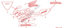 STREEP(6) voor Honda CBR 600 F4 2001