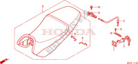 ZITTING voor Honda CB 1100 X11 2000
