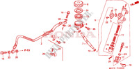 A., REM HOOFD CILINDER voor Honda VTR 1000 SP1 RC51 2001