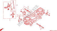 GAS HUIS(COMPONENT ONDERDELEN) (VTR1000SPY/1) voor Honda VTR 1000 SP1 100CV 2001