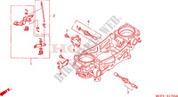 GAS HUIS(COMPONENT ONDERDELEN)(VTR1000SP2/3/4/5/6) voor Honda VTR 1000 SP2 2004
