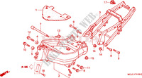 FRAME CHASSIS (CBR900RRY,1/RE1) voor Honda CBR 929 RR FIREBLADE 2000