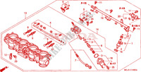 GAS HUIS(MONT.) (CBR900RRY,1/RE1) voor Honda CBR 929 RR FIREBLADE 2000