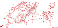 ACHTER STROOMLIJNKAP voor Honda PAN EUROPEAN 1300 ABS 2003