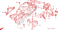 ACHTER STROOMLIJNKAP voor Honda VFR 800 ABS 2003