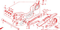 ZWAAI ARM voor Honda VFR 800 ABS INTERCEPTOR 2002