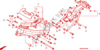 FRAME CHASSIS voor Honda VFR 800 VTEC ABS 2008