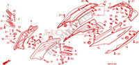 CHASSIS AFDEKKING(FJS400D9/FJS400A) voor Honda SILVER WING 400 2014