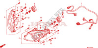 KOPLAMP(FJS400D9/FJS400A) voor Honda SILVER WING 400 2011
