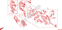 VOOR REMKLAUW(FJS400D9/FJS400A) voor Honda SILVER WING 400 2009