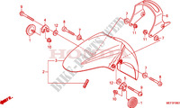 VOOR STROOMLIJNKAP(FJS400D9/FJS400A) voor Honda SILVER WING 400 2014